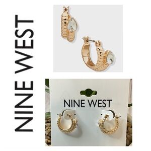 🌟 Nine West Hoop Earrings